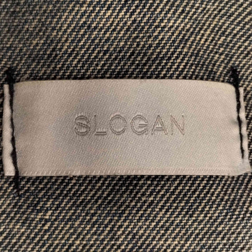 SLOGAN デニム アクティブジャケット メンズ