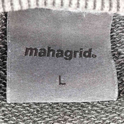 マハグリッド mahagrid ドントパニックピグメントスウェット メンズ JPN:L