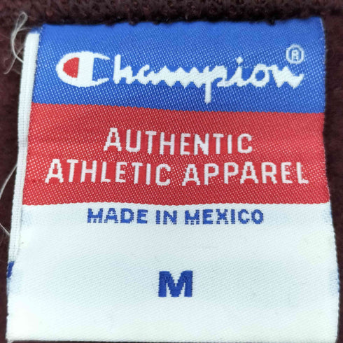 チャンピオン Champion メキシコ製 カレッジプリント クルーネックスウェット メンズ import:M