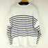 クラネ CLANE WIDE HENRY NECK BORDER TOPS レディース JPN:2