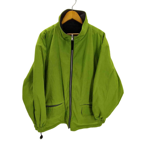 90S COLEBROOK & Co. スムースポリ フリース リバーシブル ジャケット メンズ import:L