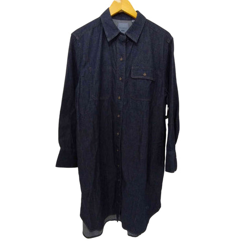 ユニクロジェイダブリューアンダーソン UNIQLO JW ANDERSON 25SS デニムシャツワンピース Lサイズ レディース JPN:L