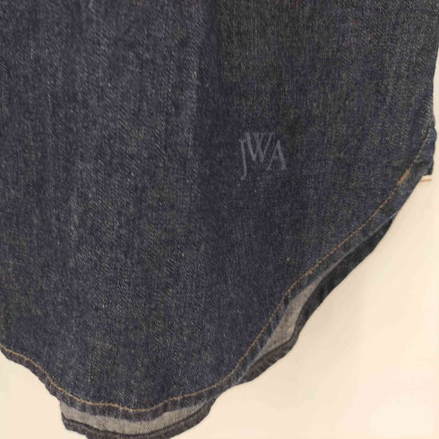 ユニクロジェイダブリューアンダーソン UNIQLO JW ANDERSON 25SS デニムシャツワンピース Lサイズ レディース JPN:L