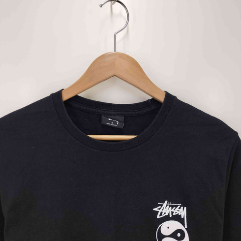 ステューシー Stussy プリントクルーネック Tシャツ メンズ JPN:S
