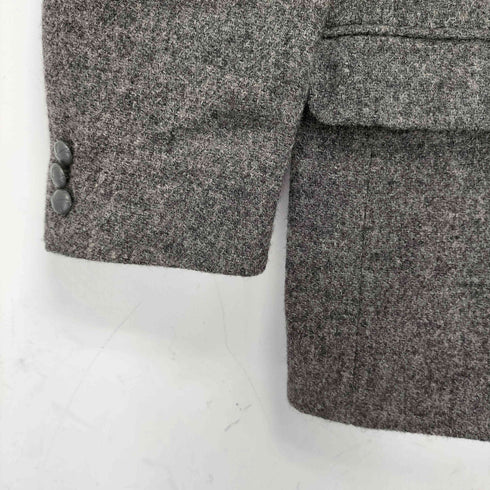 ハリスツイード Harris Tweed カナダ製 ウール ツイード クルミボタン 2Bテーラードジャケット メンズ