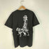 ヨウジヤマモトプールオム Yohji Yamamoto POUR HOMME 20SS コラボ フロントロゴ刺繍 バックプリント S/S Tシャツ メンズ JPN:XL