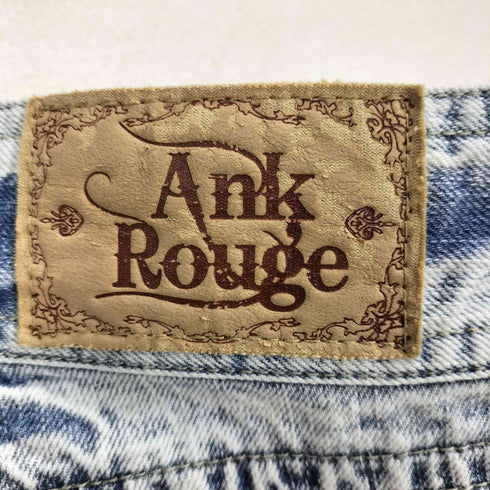 アンクルージュ Ank Rouge ダメージストレートデニムパンツ レディース JPN:M