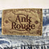 アンクルージュ Ank Rouge ダメージストレートデニムパンツ レディース JPN:M