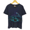 ギルダン GILDAN 90-00s カナダ製 HABITAT XCIII アニマル アート 両面プリント クルーネック Tシャツ メンズ import:M