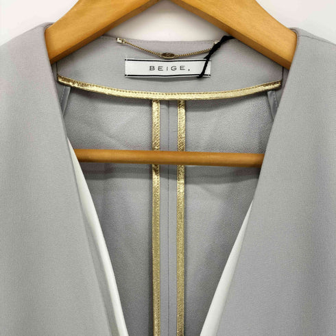ベイジ BEIGE ダブルカラー ジャケット レディース 6