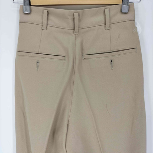 リー Lee LEESURES 2タック ポリエステル スラックス パンツ メンズ XS