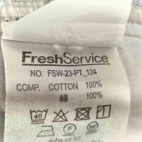 フレッシュサービス Fresh Service 23SS CORPORATE EASY DENIM PANTS メンズ FREE