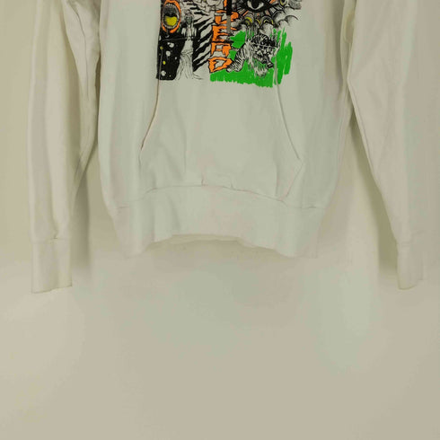 ディーゼル DIESEL スカル グラフィックプリント プルオーバーパーカー メンズ import:S