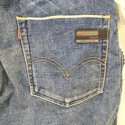 リーバイス Levis 00s fenom 505 DISCO スワロフスキークリスタル装飾 リペア加工 メンズ 34/32