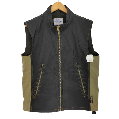 aj hackett ニュージーランド製 ナイロン ワークベスト メンズ import:S