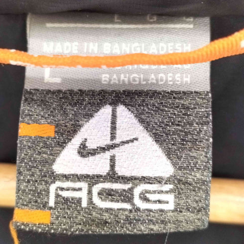 ナイキエーシージー NIKE ACG 00s 裾ドローコード ダブルジップ ダウンベスト メンズ import:L
