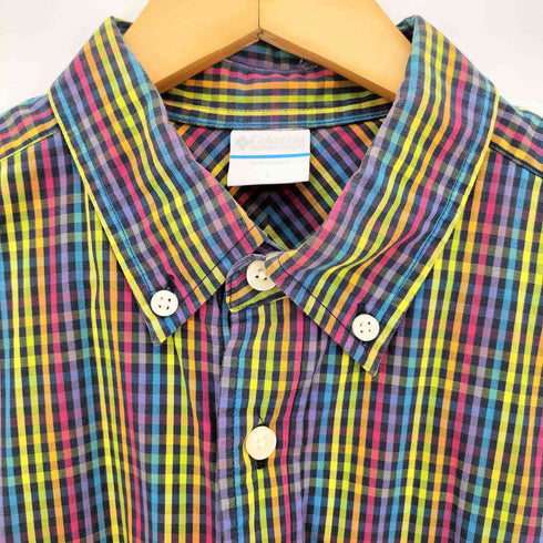 コロンビア Columbia Gamble S/S Shirt ギャンブルシャツ メンズ import:L