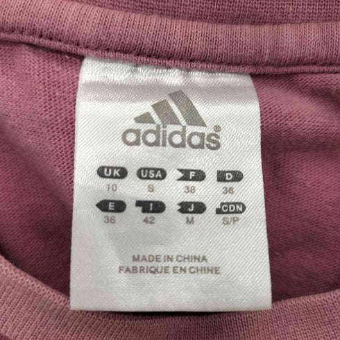 アディダス adidas パフォーマンスロゴ フロントプリント 半袖Tシャツ レディース M