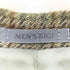 メンズビギ MENS BIGI チェック柄 ウール シングル テーラードジャケット メンズ 46