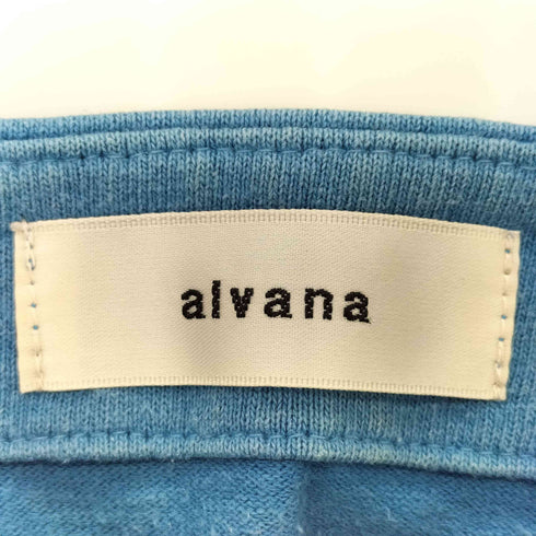 アルヴァナ alvana 長袖Tシャツ カットソー コットン レディース