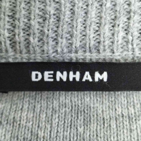 デンハム DENHAM コットン クルーネック カーディガン レディース import:XS