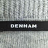 デンハム DENHAM コットン クルーネック カーディガン レディース import:XS