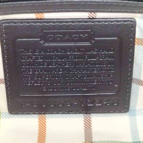 コーチ COACH エルゴ プリーテッド レザー キスロック トートバッグ レディース