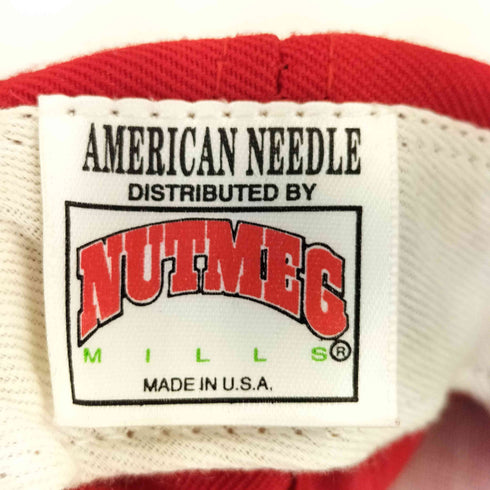 アメリカンニードル American Needle 90s USE製 49enS ロゴワッペン 6パネル キャップ メンズ