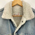 リーバイス Levis 90s 97年製 USA製 ボタン裏527 70609 Denim Boa Jacket 裏ボア デニム ボアジャケット メンズ import:M