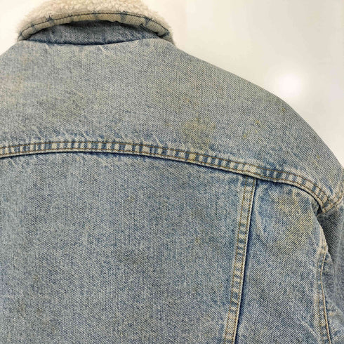 リーバイス Levis 90s 97年製 USA製 ボタン裏527 70609 Denim Boa Jacket 裏ボア デニム ボアジャケット メンズ import:M
