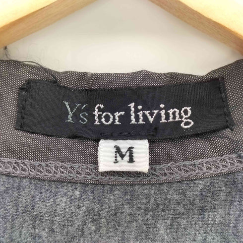 ワイズフォーリビング Ys for living 切り替え マチ付き L/S シャツ メンズ import:M