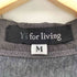 ワイズフォーリビング Ys for living 切り替え マチ付き L/S シャツ メンズ import:M