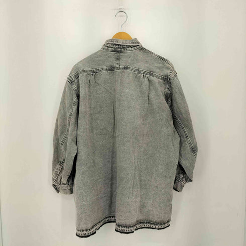 ニコアンド niko and... WORK BIG DENIM SHIRT メンズ FREE