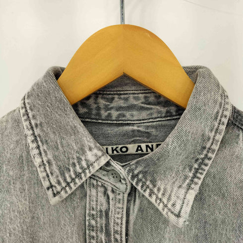 ニコアンド niko and... WORK BIG DENIM SHIRT メンズ FREE
