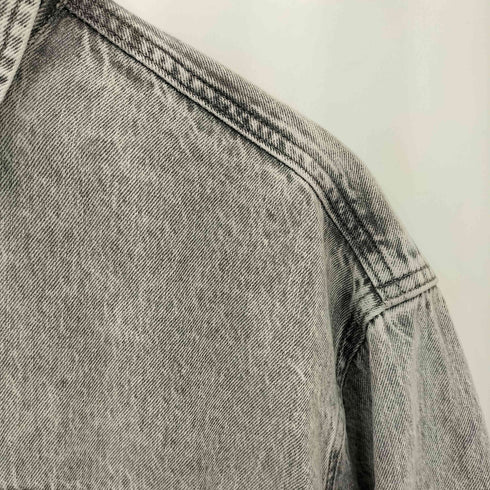 ニコアンド niko and... WORK BIG DENIM SHIRT メンズ FREE