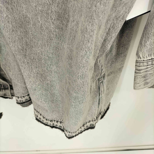 ニコアンド niko and... WORK BIG DENIM SHIRT メンズ FREE