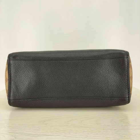 コーチ COACH シグネチャー切替 レザートートバッグ レディース