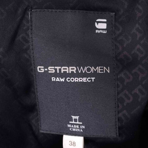 ジースターウーマン G-STAR WOMAN SEOLA LEAN BLAZER WMN 止水ジップブレザー レディース JPN:38