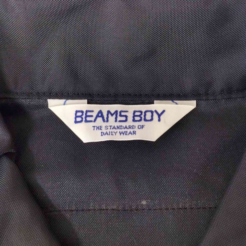 ビームスボーイ BEAMS BOY ワッペン刺繍ジップアップジャケット ナイロン レディース
