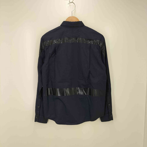 ゼロエイトサーカス 08sircus 16aw side seamless silver foil print shirt メンズ JPN:4