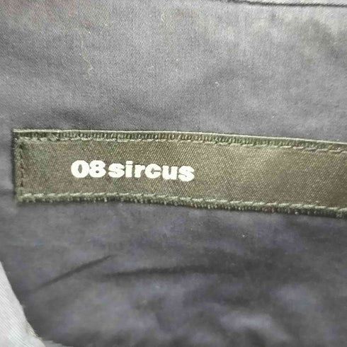 ゼロエイトサーカス 08sircus 16aw side seamless silver foil print shirt メンズ JPN:4