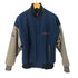 CANADA SPORTSWEAR 90S MATRIX VIDEO COMMUNICATIONS 企業ロゴ レザー切替 エルボーパッチ メルトン スタジャン メンズ import:M