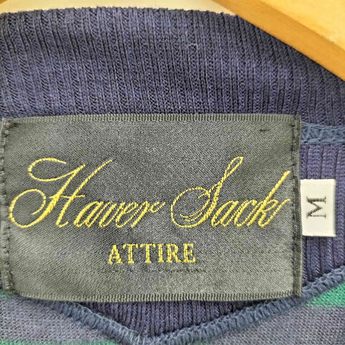 ハバーサックアタイア HAVERSACK ATTIRE ボーダーニットセーター メンズ JPN:M