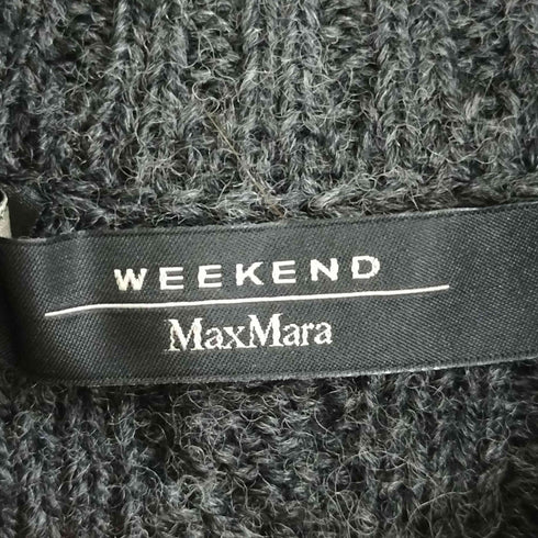 ウィークエンドマックスマーラ Weekend Max Mara ルーマニア製 ウール モックネック ケーブル ニット レディース import:L