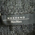 ウィークエンドマックスマーラ Weekend Max Mara ルーマニア製 ウール モックネック ケーブル ニット レディース import:L