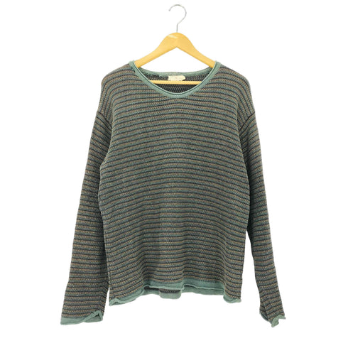 ジェイクルー J.CREW 90s 巨人タグ マルチボーダー ニット メンズ JPN:M