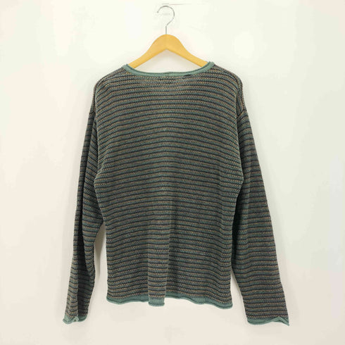 ジェイクルー J.CREW 90s 巨人タグ マルチボーダー ニット メンズ JPN:M