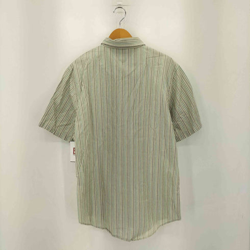 ギャップ Gap 00s インド製 CLASSIC FIT ボーダー 半袖 チェックシャツ メンズ L