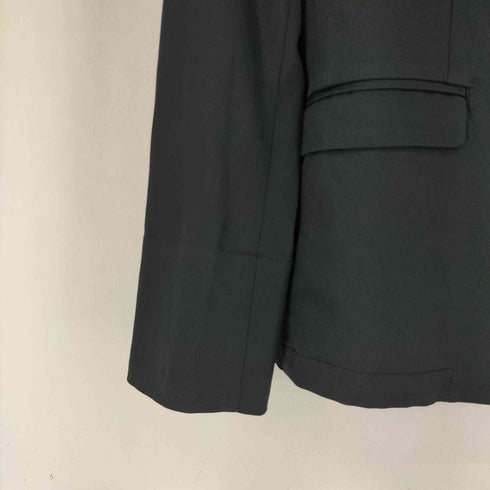 WWS WORK WEAR SUIT テーラードジャケットシングル1ボタン背抜きウォッシャブル レディース LL