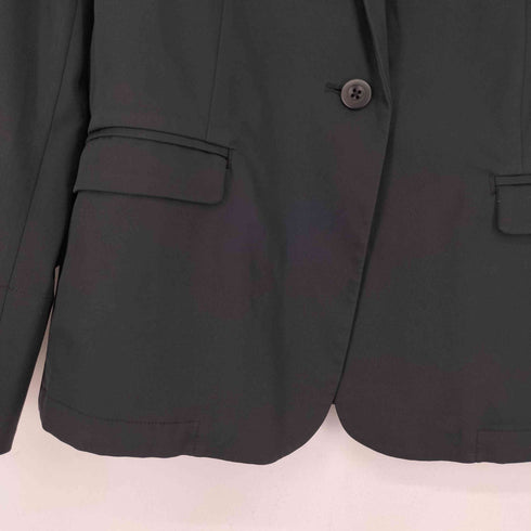 WWS WORK WEAR SUIT テーラードジャケットシングル1ボタン背抜きウォッシャブル レディース LL